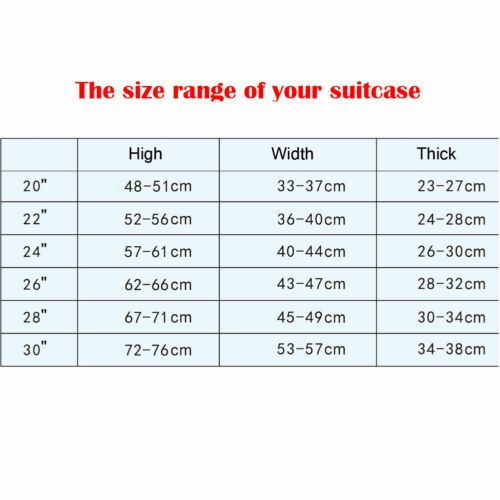 High Quality Pvc Matte Transparent Waterproof Suitcase Case