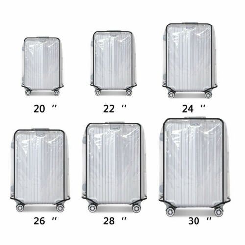 High Quality Pvc Matte Transparent Waterproof Suitcase Case