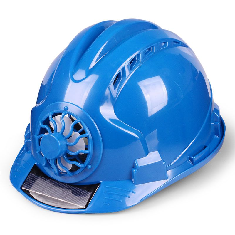 Solar Power Fan Outdoor Working Safety Hard Hat