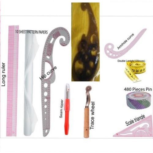 Pattern Making Papers/FRENCH CURVE SET