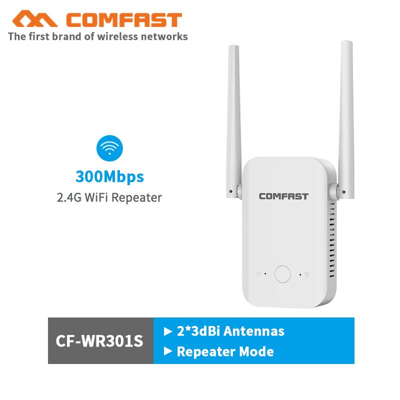 High Power Wifi Extender Wlan Wi-fi Amplifer 300Mbps WiFi