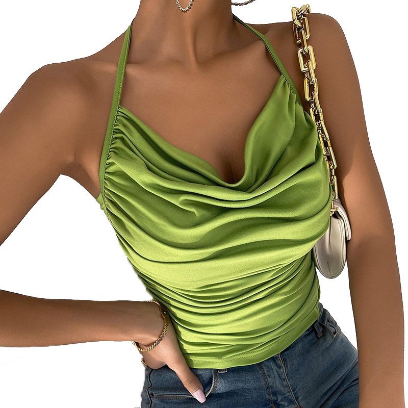 Neck Vest Women's Dress High Quality Bra Small Suspender Sexy