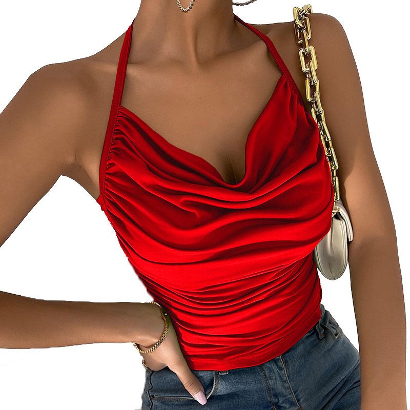 Neck Vest Women's Dress High Quality Bra Small Suspender Sexy