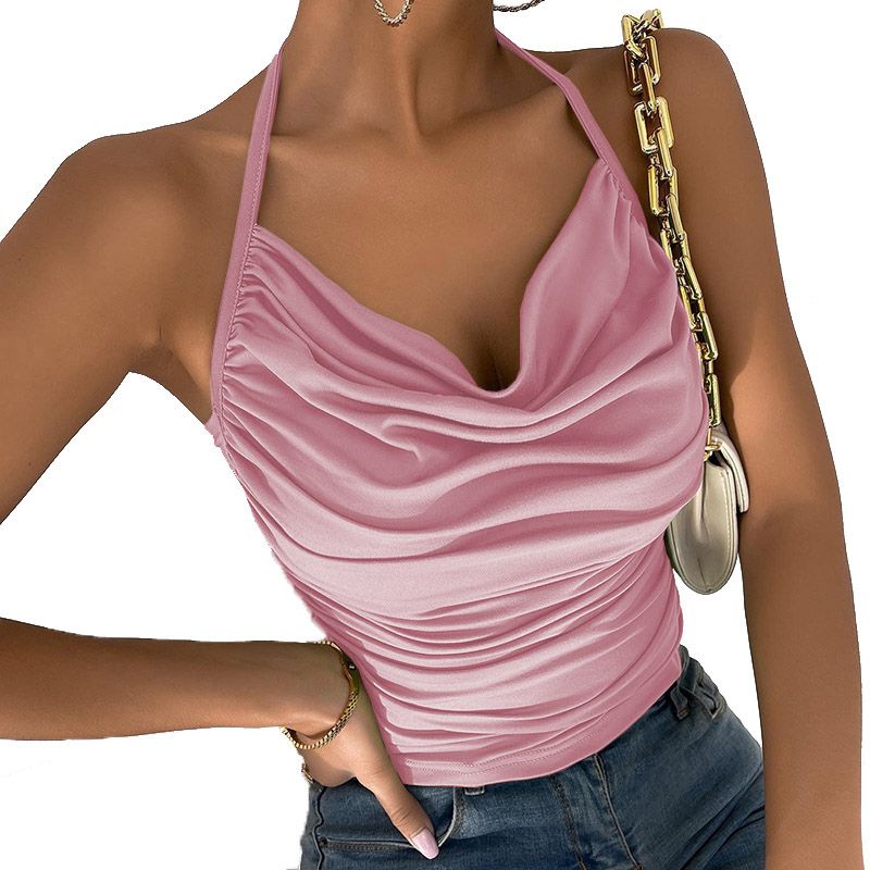 Neck Vest Women's Dress High Quality Bra Small Suspender Sexy
