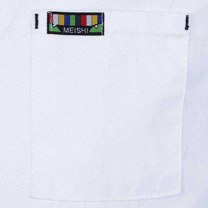 Women Men Hotel Kitchen Chef Uniform Food Services Long XL White