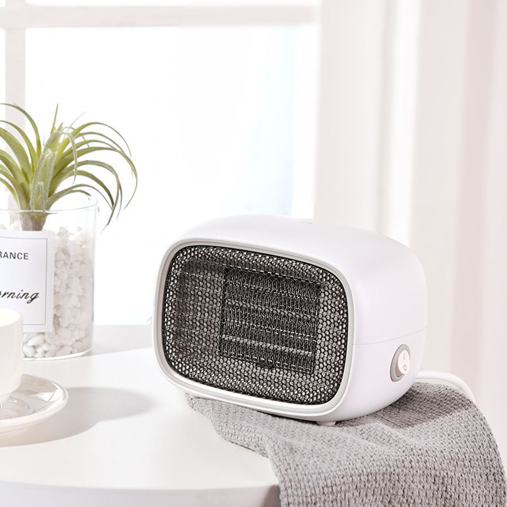 500W Warm Air Heater Mini Portable Desktop Indoor Heater