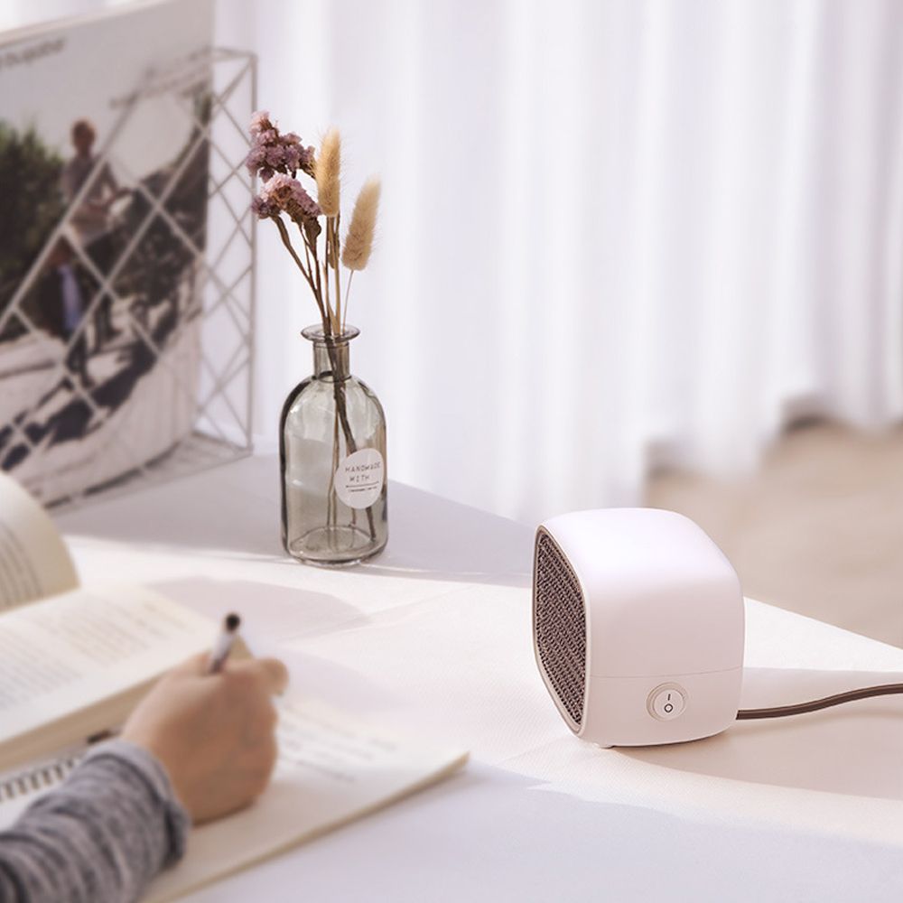 500W Warm Air Heater Mini Portable Desktop Indoor Heater