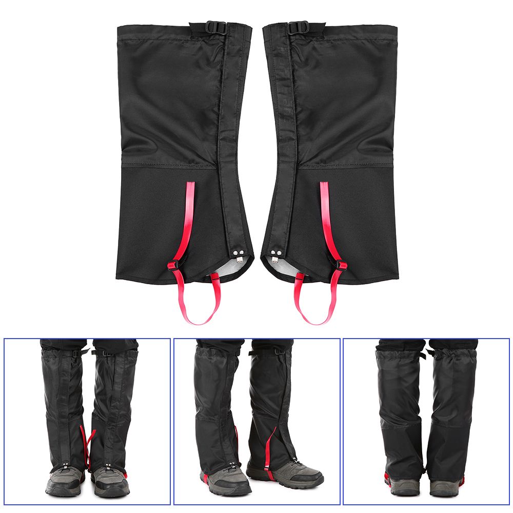 Outdoor Mountain Snow Leg Gaiters Windproof Waterproof Shoes