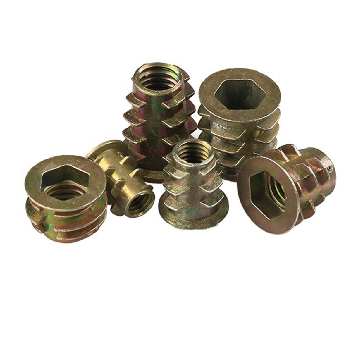 230 Pieces Threaded Insert Nuts Threaded Insert Assortment Kit For