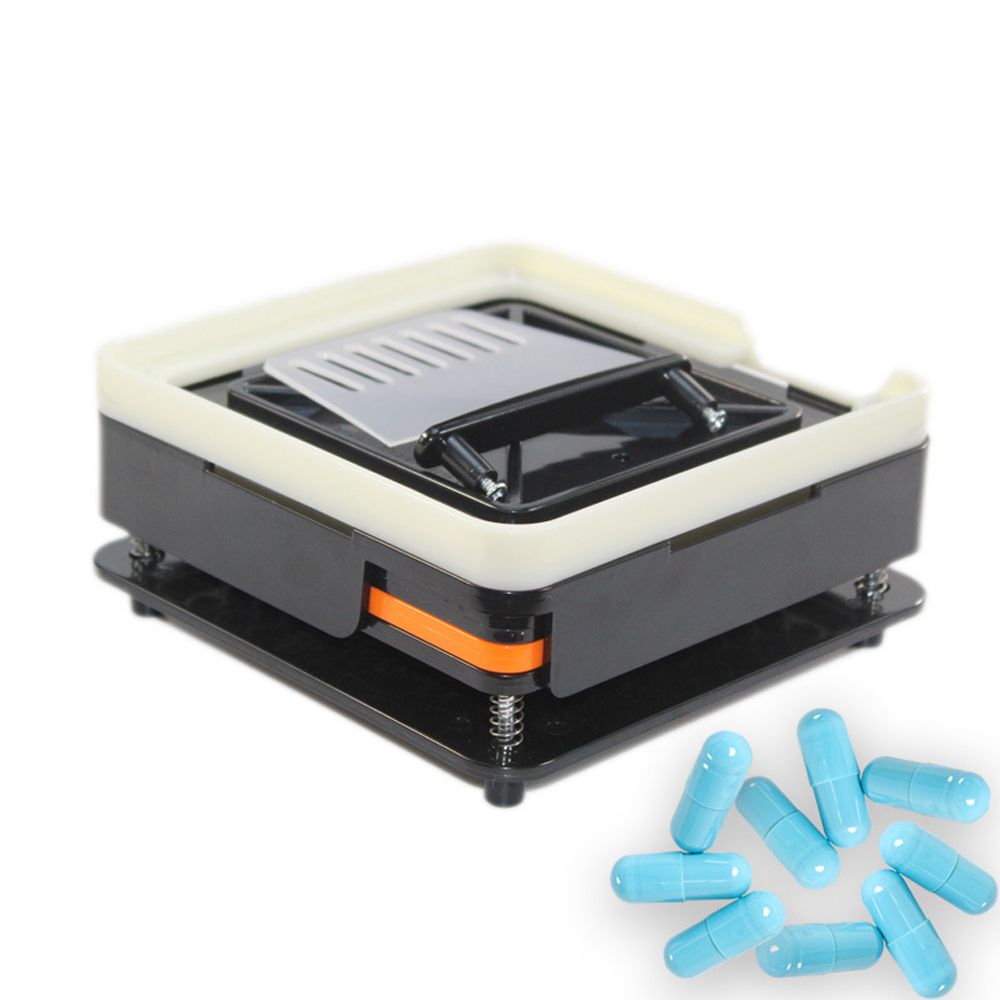 100 Holes #00 Manual Capsule Filling Machine-Black