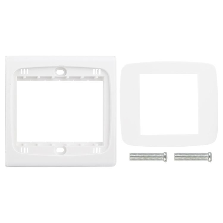 Wall Plate With Screw For Blank Inserts