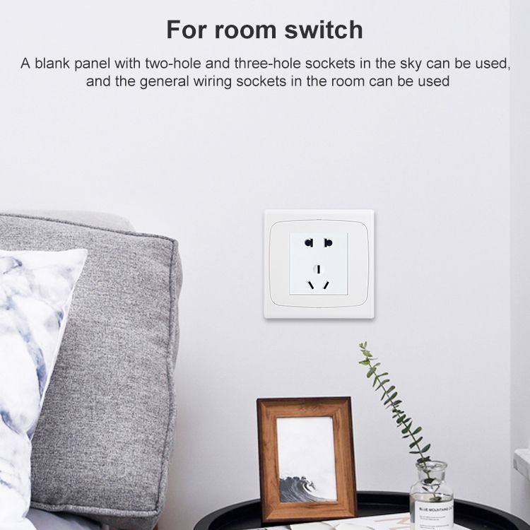 Wall Plate With Screw For Blank Inserts