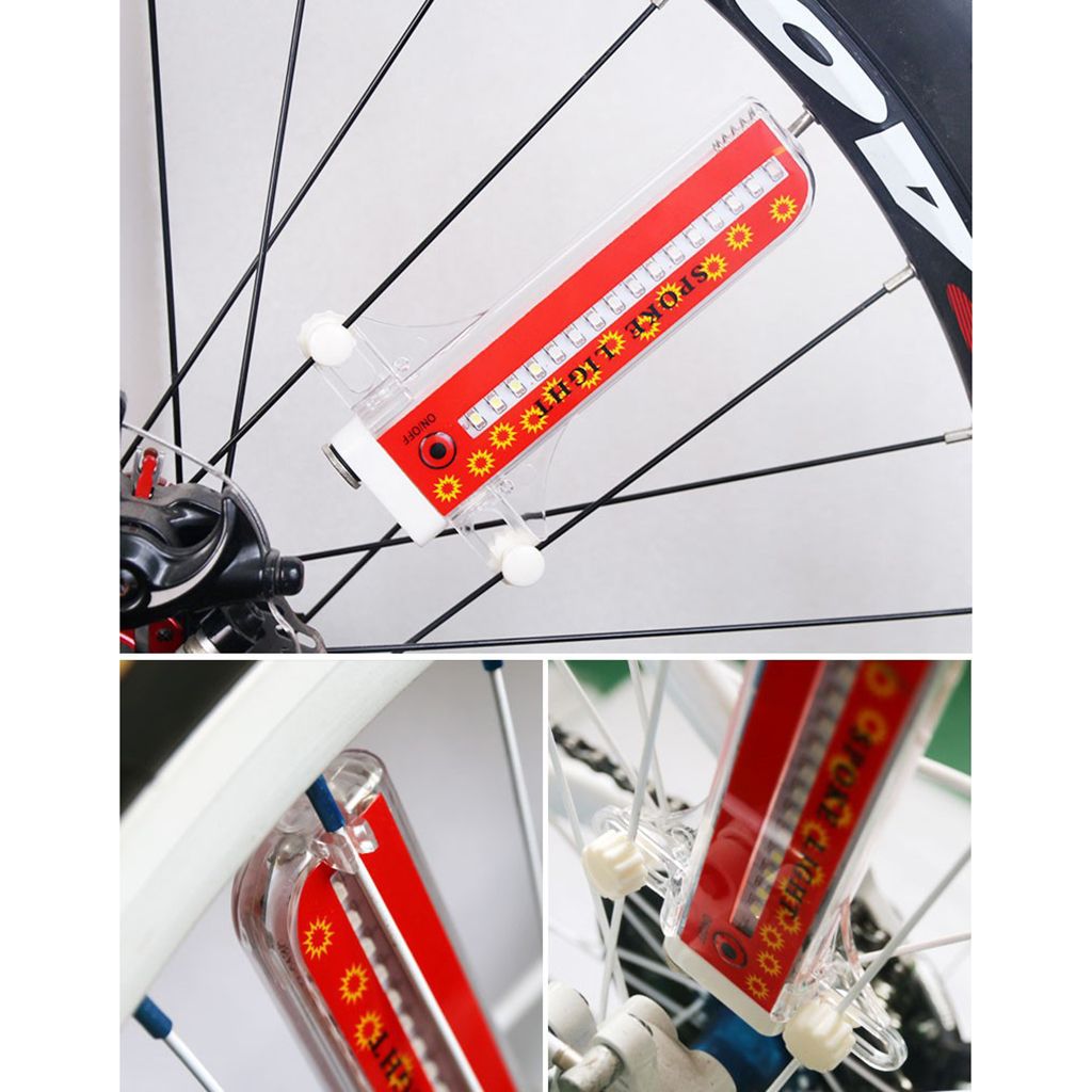 LED Bike Wheel Lights, Bike Spoke Lights Waterproof Bright