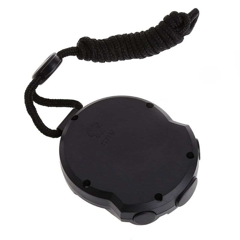 Digital Handheld LCD Chronograph Sports Stopwatch Timer-
