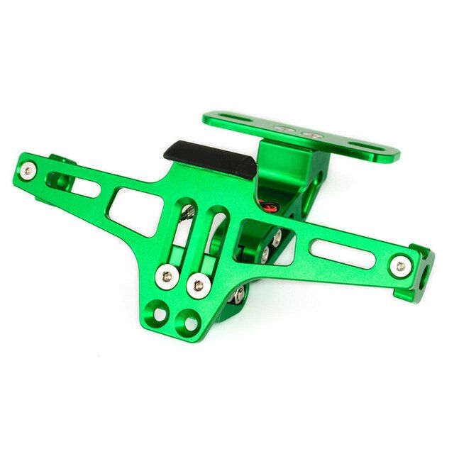 Universal Motorcycle License Plate Holder With LED Lamp