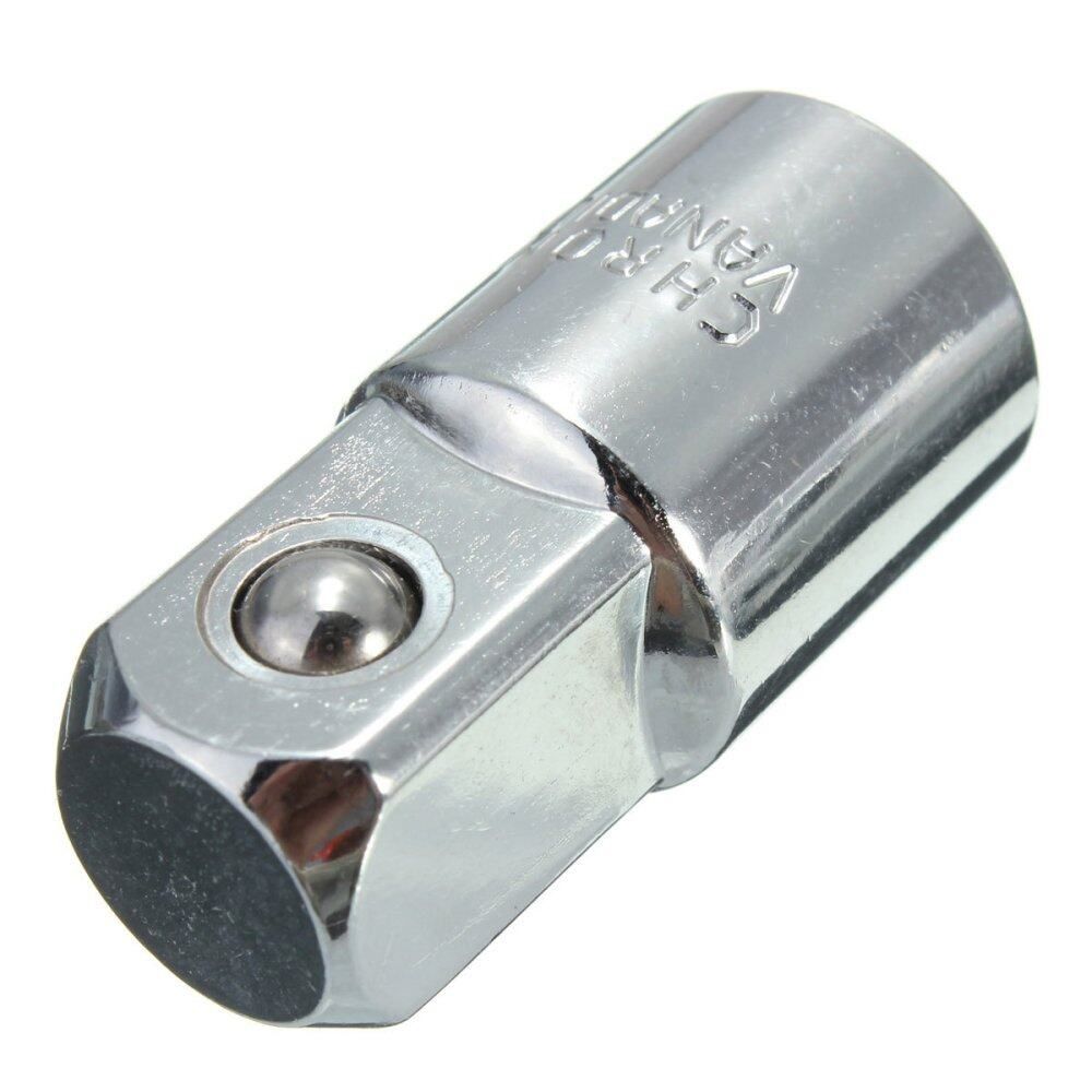 Socket Ratchet Converter Reducers Adaptors Tool Set Garage 3/8 "-1/2" 3 / 8 "to 1 / 2“