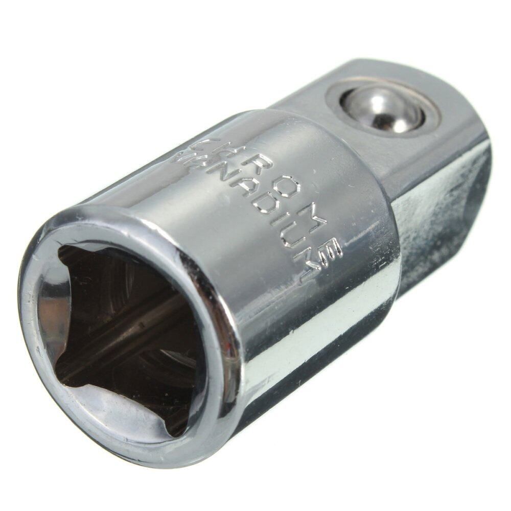 Socket Ratchet Converter Reducers Adaptors Tool Set Garage 3/8 "-1/2" 3 / 8 "to 1 / 2“
