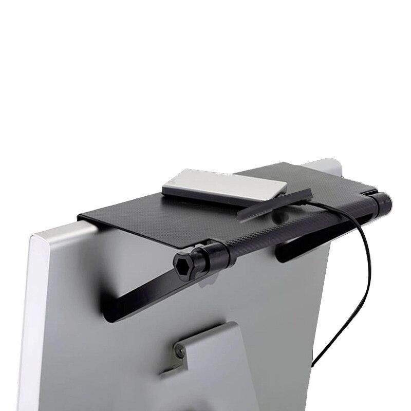 Adjustable TV Screen Top Storage Shelf Rack Holder Computer Monitor Desktop Stand TV Rack Display Shelf Organizer Bracket