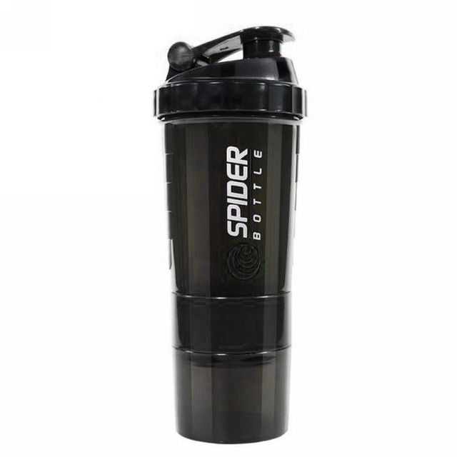 Aa 600ml Plastic Useful Sport Gym Protein Powder Shaker Cup