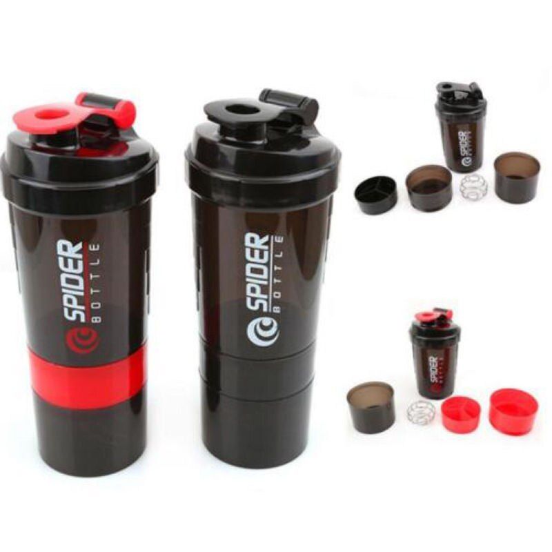 Aa 600ml Plastic Useful Sport Gym Protein Powder Shaker Cup