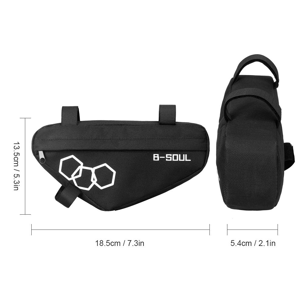 Bike Triangle Bag Bicycle Front Frame Tube Bag Frame Bag