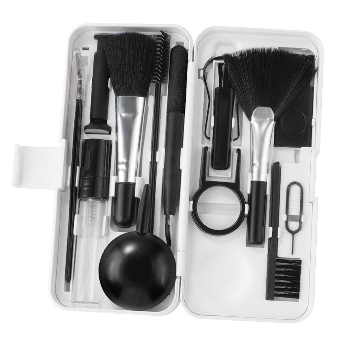 Headphone Pen Set Techclean 18-in-1 Electronics Kit for Screens Black