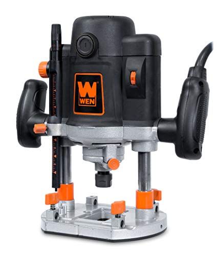 WEN RT6033 15Amp Variable Speed Plunge Woodworking Router Ki