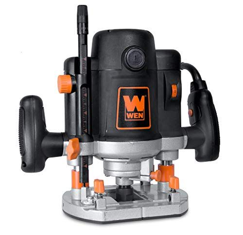 WEN RT6033 15Amp Variable Speed Plunge Woodworking Router Ki