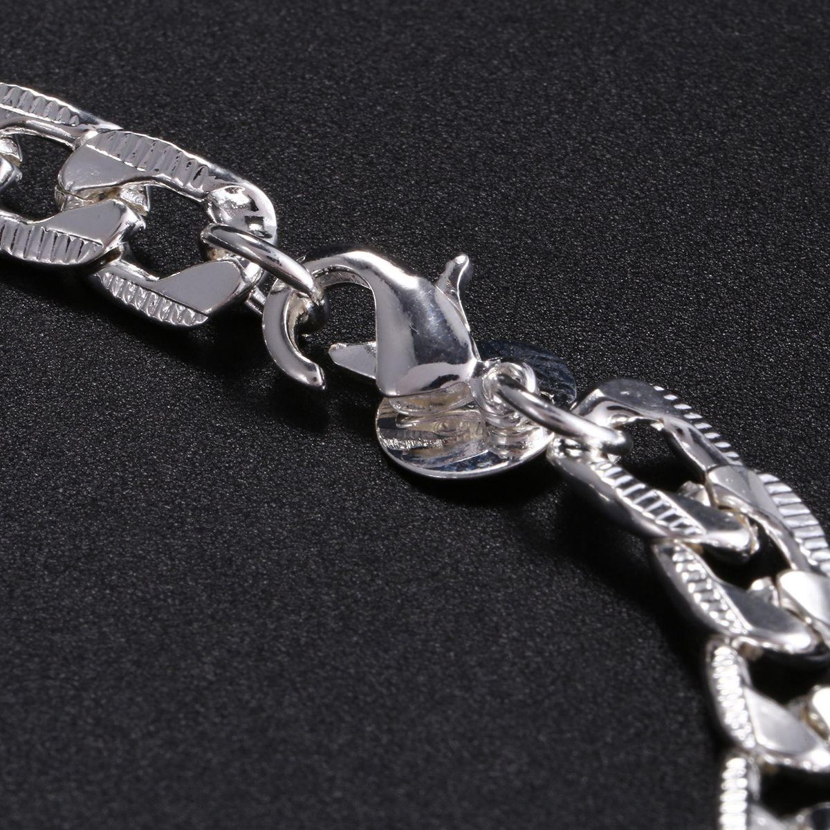 Men Cool Curb Link Chain Jewellery Thick Titanium steel Brac