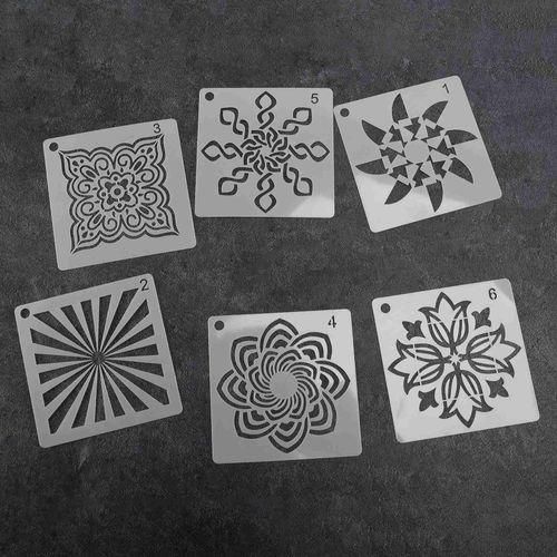 56 Pack Mandala Dot Painting Templates Stencils