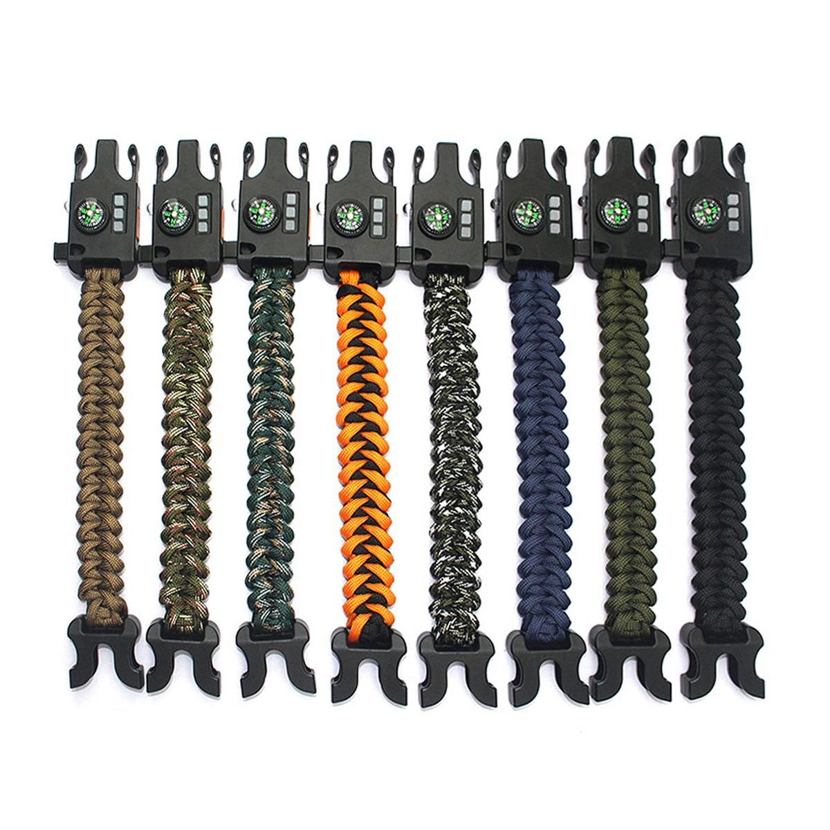 7in1 Multifunctional chargeable Weaving Bracelet black