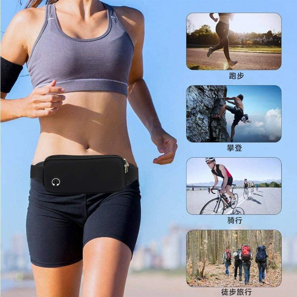 Sport Waist Bag Pouch Cross Body Shoulder Chest Belly Bag Cellphone Key Holder Running Jogging Motorcycle Waterproof
