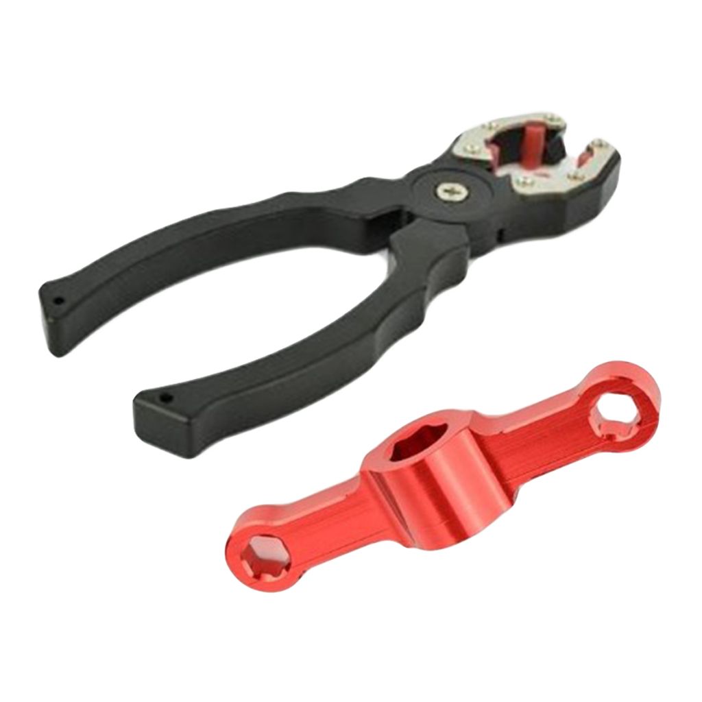 Motor Grip Remover Fixing Metal Clamp Motor Holder Removal For Orange