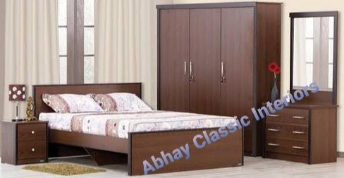 Bedroom Set 4.5x6 Bed, 3x6ft Wardrobe And Dresser (Lagos)
