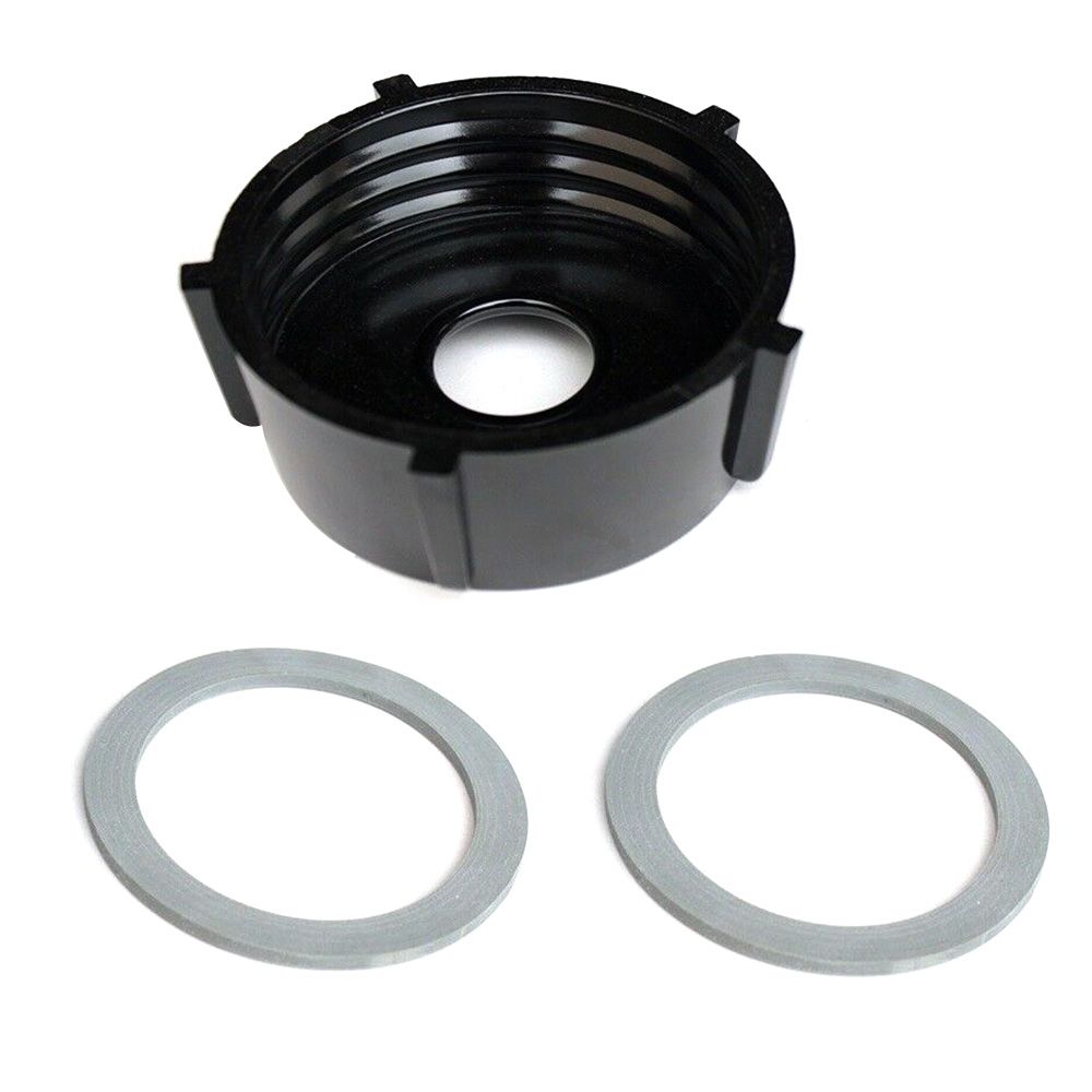 Blender Jar Base + 2Pcs Rubber O-Ring Gaskets Replacement