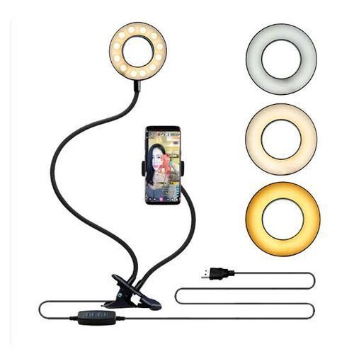 Selfie Ring Light With Flexible Phone Holder