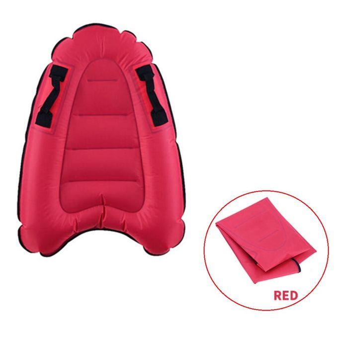 Portable 60x80cm Surfboard Inflatable  Water Slide And Slip Boards Red