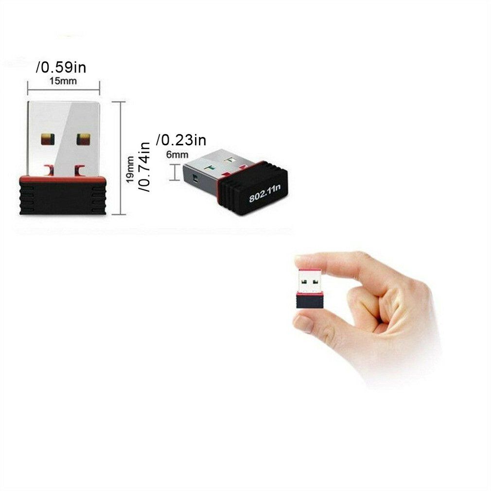 Mini USB Wifi WLAN 150mbps Wireless Network Adapter 802.11n