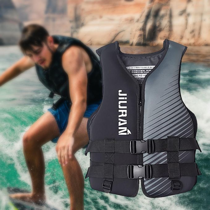 Safety Life Jacket Swim Vest Boating Snorkeling Diving Ski Floating
