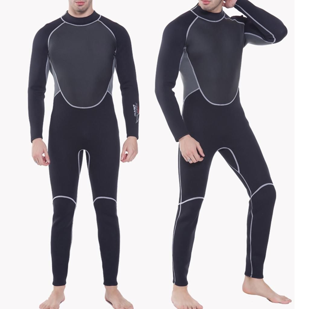 3mm Men Wetsuit Full Length Wet Suit For Kayaking Winter Swim 3XL