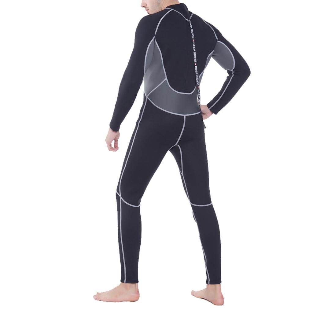 3mm Men Wetsuit Full Length Wet Suit For Kayaking Winter Swim 3XL