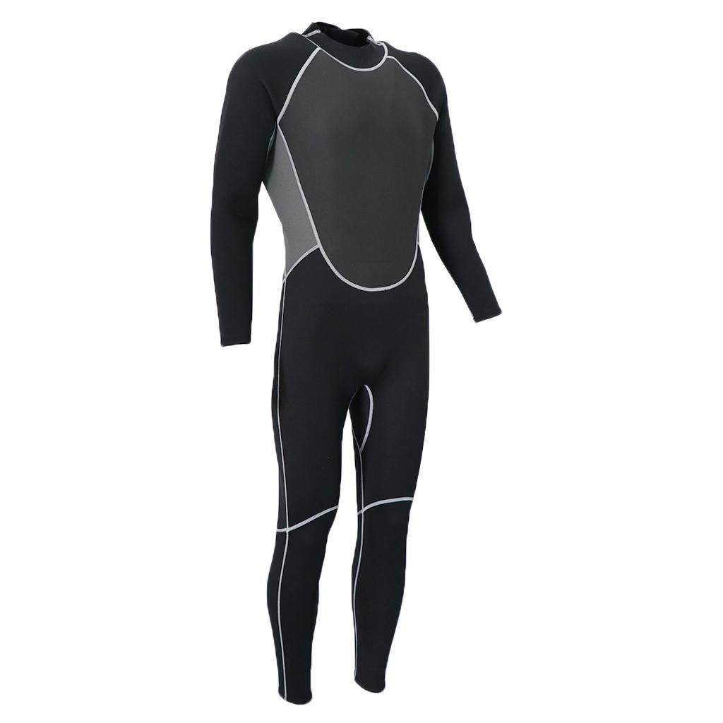 3mm Men Wetsuit Full Length Wet Suit For Kayaking Winter Swim 3XL