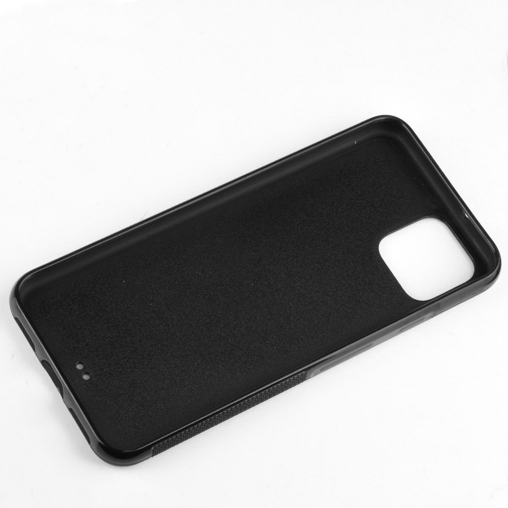 For Google Pixel 4 XL Shockproof Sewing Cow Pattern Skin PC + PU + TPU Case(Orange)