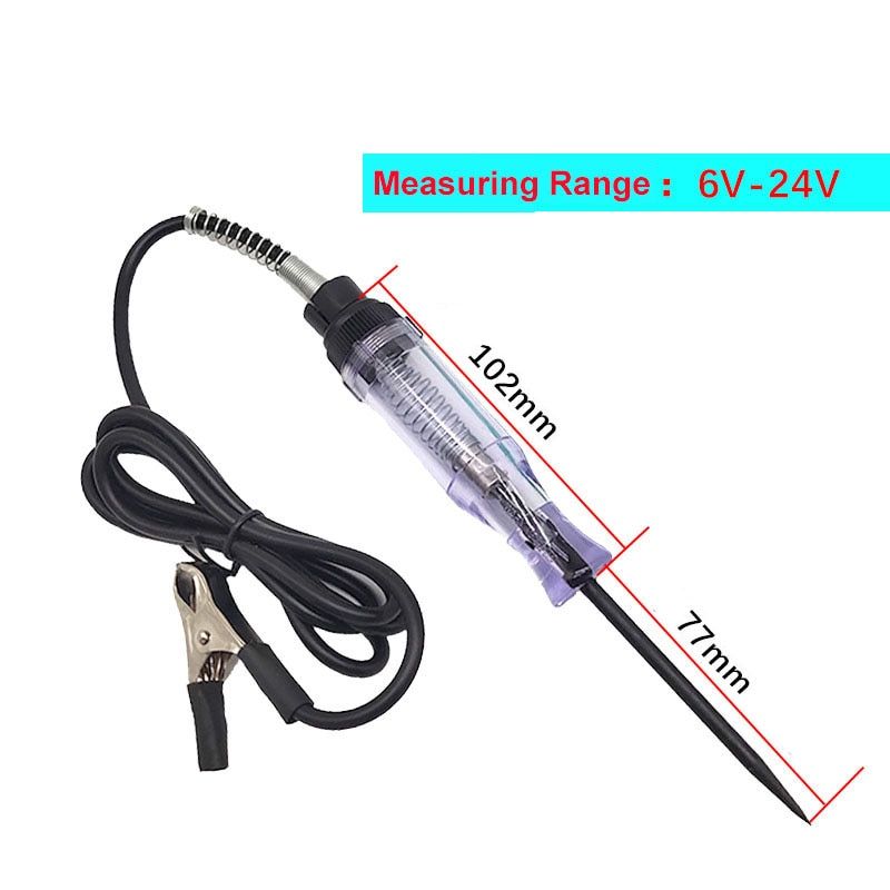 6V 12V 24V DC Car Truck Voltage Circuit Tester Digital