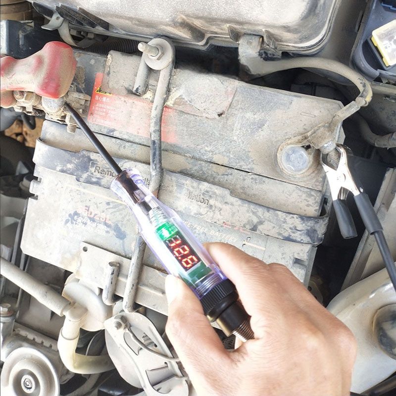 6V 12V 24V DC Car Truck Voltage Circuit Tester Digital