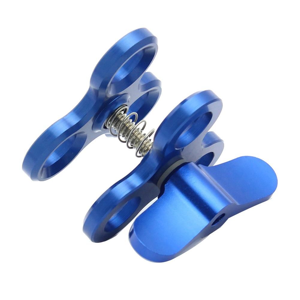 Ball Clamp 3 Holes Diving Lights Arm Ball Butterfly Clip