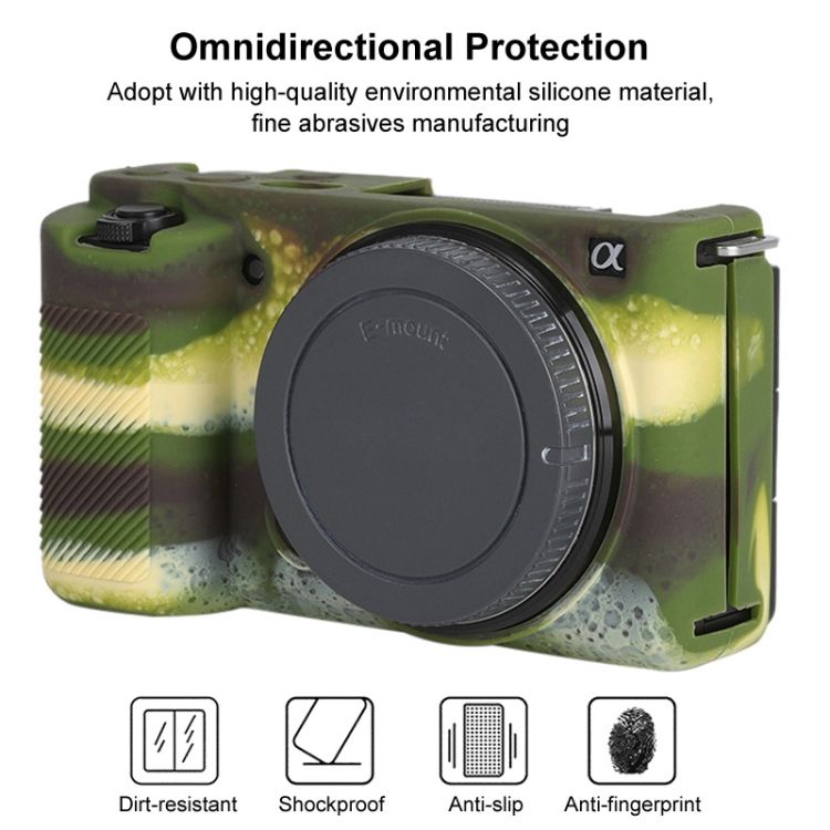 Soft Silicone Protective Case For Sony ZV-E10