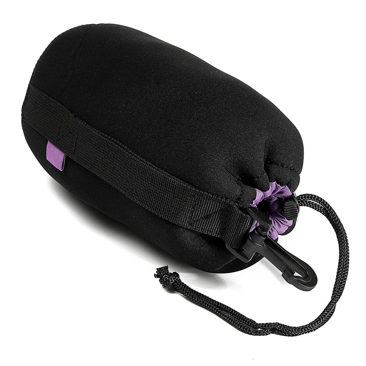Thick Protective Neoprene Drawstring Pouch Bag Case Cover For DSLR Camera Lens L