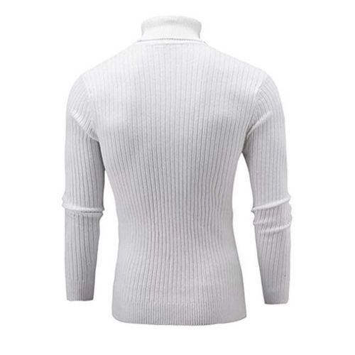 Men/Women Turtle Neck Top/ Cooperate White