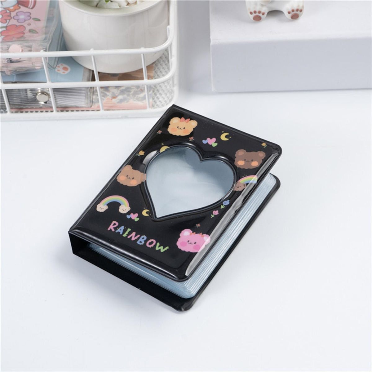 3 Inch Photo Card Holder Mini Album For Business Style A